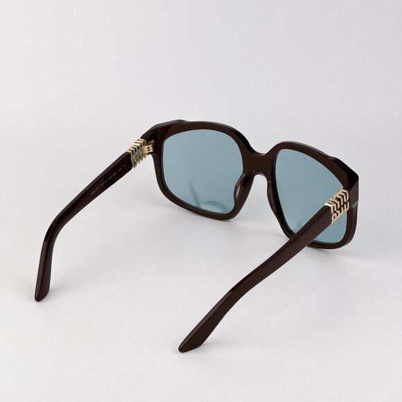 Miu Miu Women’s Oversized Sunglasses – Brown Blue Model MUA07S 24D20R main image 6